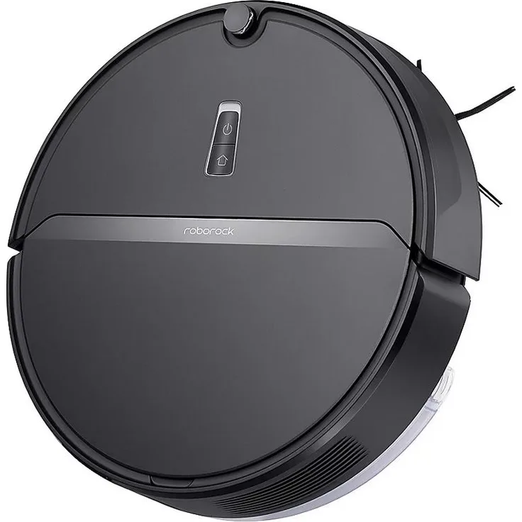 Roborock E4 Saugroboter mit Wischfunktion, 150 min Akkubetrieb, 2.000 Pa Saugleistung, Gyroskop-Navigation, waschbarer HEPA-Filter, schwarz