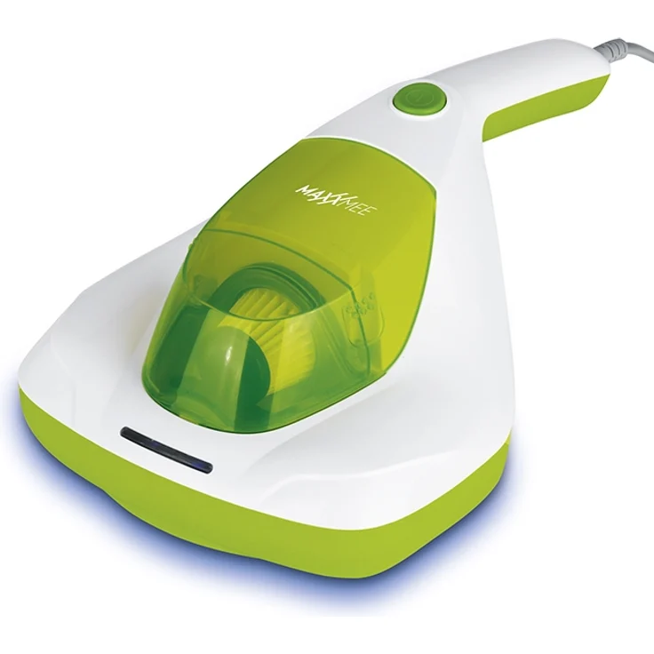 MAXXmee 01114 Milbensauger Kompakt mit UV-C Licht, 300 Watt, weiß-limegreen – Bild 1