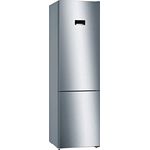 Bosch KGN393IDA Kühl-Gefrierkombination, freistehend, silber, NoFrost, LED, Breite 60 cm