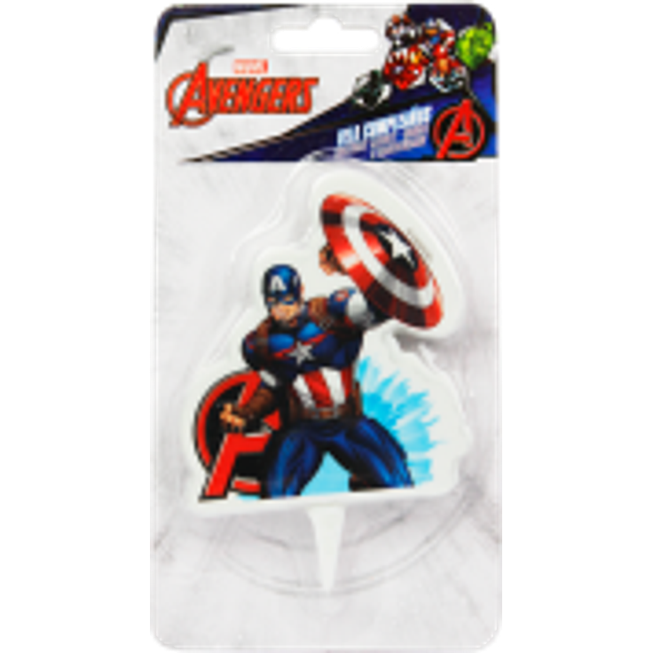 Kuchenkerze Captain America