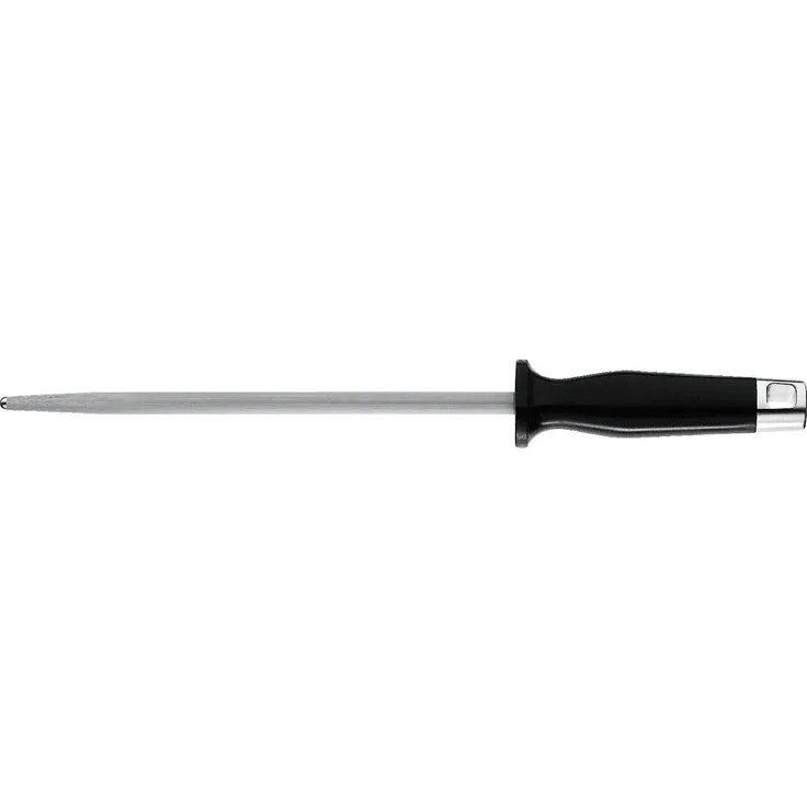 WMF Spitzenklasse Plus Wetzstahl 36 cm, Wetzstab für Messer, Cromargan Edelstahl, Klinge 23 cm
