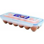 Lock & Lock HPL954 Multifunktionsbox Transportbox für 12 Eier