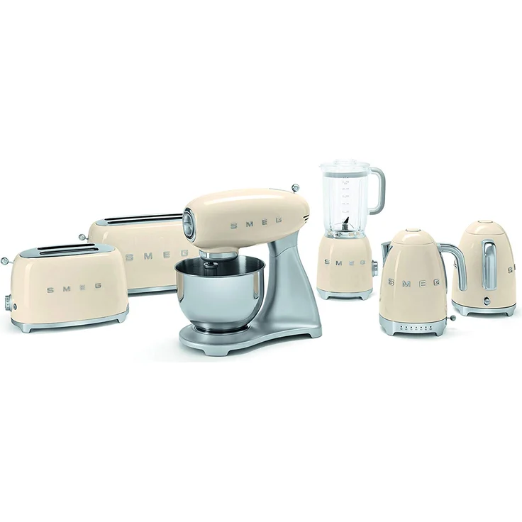 Smeg BLF01CREU Standmixer, 800W, 1,5 L, 5 Geschwindigkeiten, creme – Bild 2