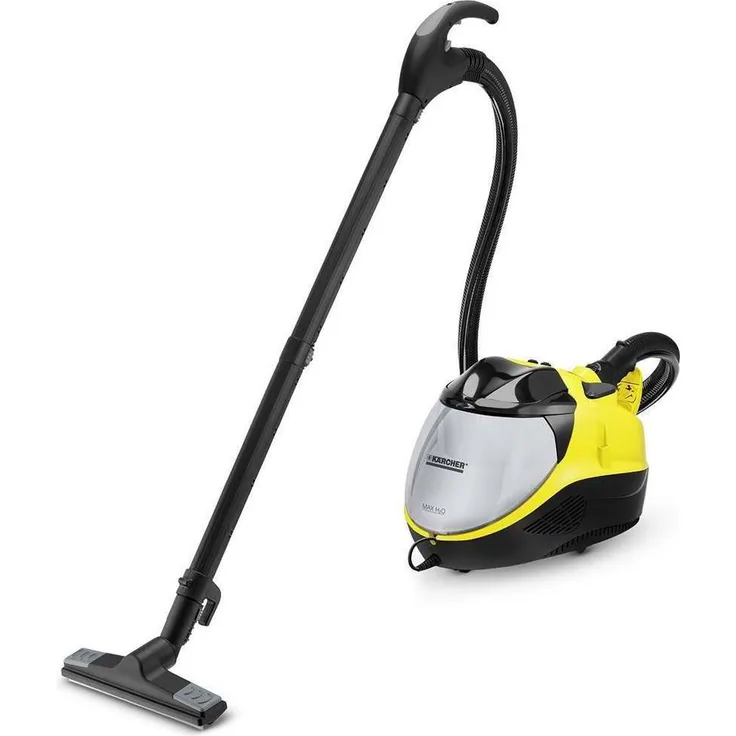 Kärcher Dampfsauger SV 7 (Leistung: max. 2200 Watt, Aufheizzeit: 5 min, Dampfen Saugen und Trocknen in einem Arbeitsgang, mehrstufiges Filtersystem, für alle Hart- und Teppichböden geeignet)