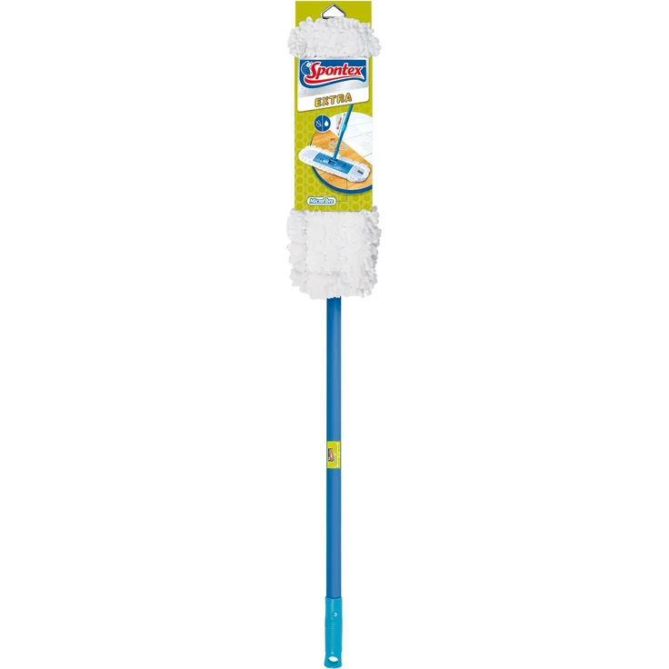 Spontex Extra Bodenwischer, 1 Stück – Für trockene & feuchte Bodenreinigung