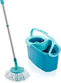 Leifheit Set Clean Twist Disc Mop Ergo 2.0 Wischmop-Set mit Eimer