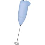 Clatronic Milchaufschäumer MS 3089, Batteriebetrieb, Edelstahlquirl, blau, Kunststoff