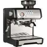Graef ESM802EU Milegra Siebträger-Espressomaschine, 1600 Watt, integriertes Mahlwerk, schwarz