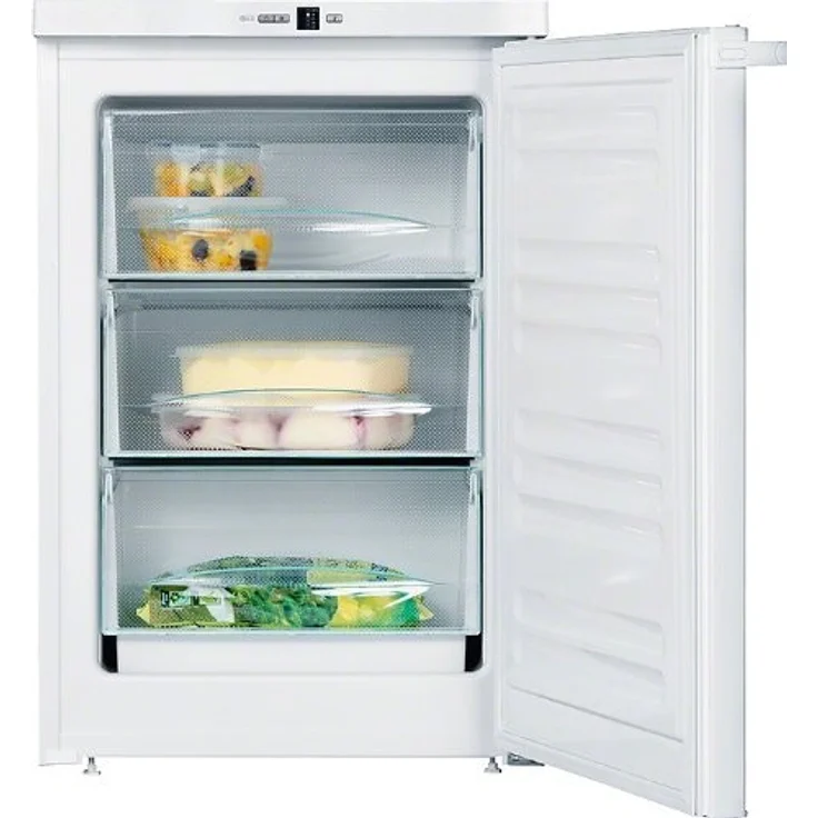 Miele F 12011 S-2 Gefrierschrank, freistehend, weiß, Lagerzeit bei Störung 26 h, Breite 55.3 cm, Energieklasse E – Bild 1