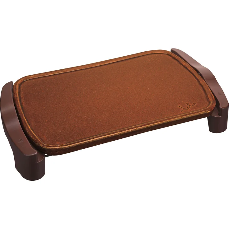 Jata GR559 Grillplatte aus Terrakotta, 46 x 28 cm