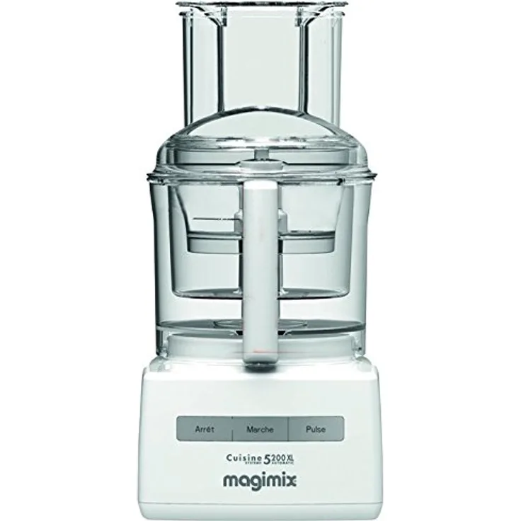 Magimix 18711F CS 5200 XL Premium Küchenmaschine, Weiß