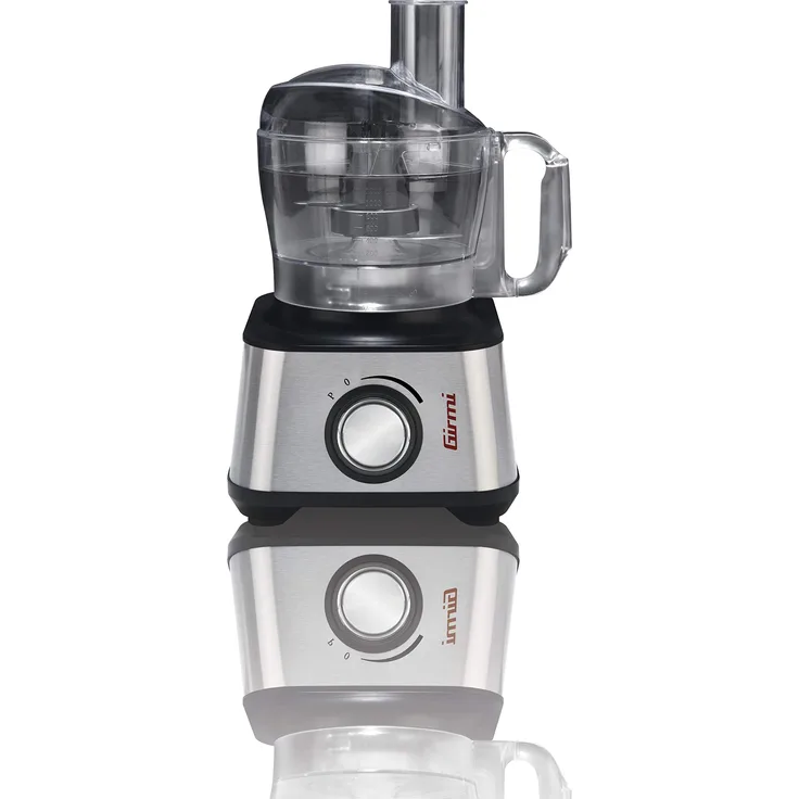 Girmi RB76 Foodprozessor, 600 W, 1,2L, 2 Geschwindigkeiten, Kunststoff, edelstahl, schwarz