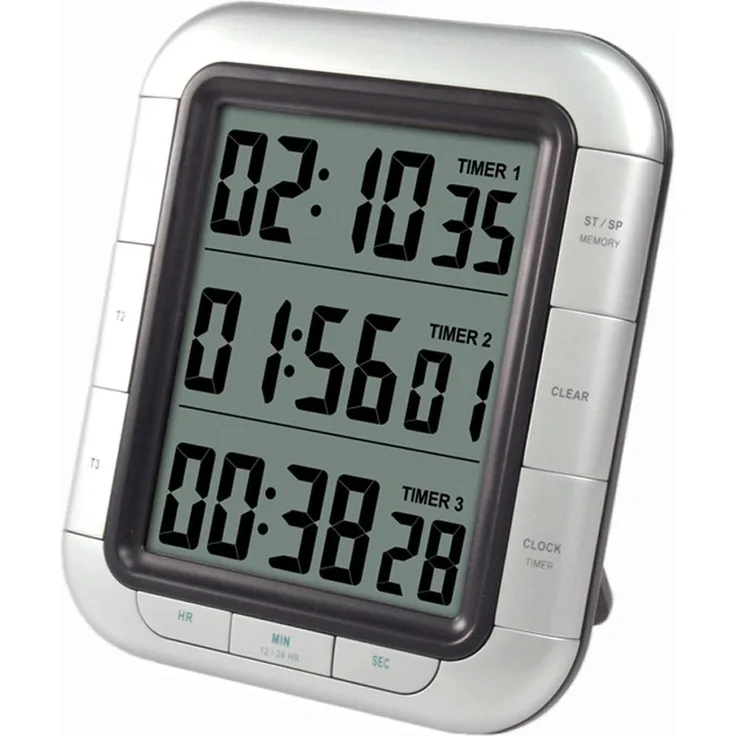 Technoline Kurzzeitwecker, Silber