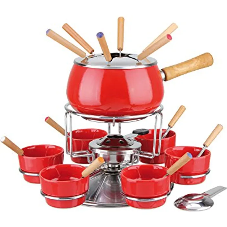 Fondue Set.23 Nagellack rot Luc