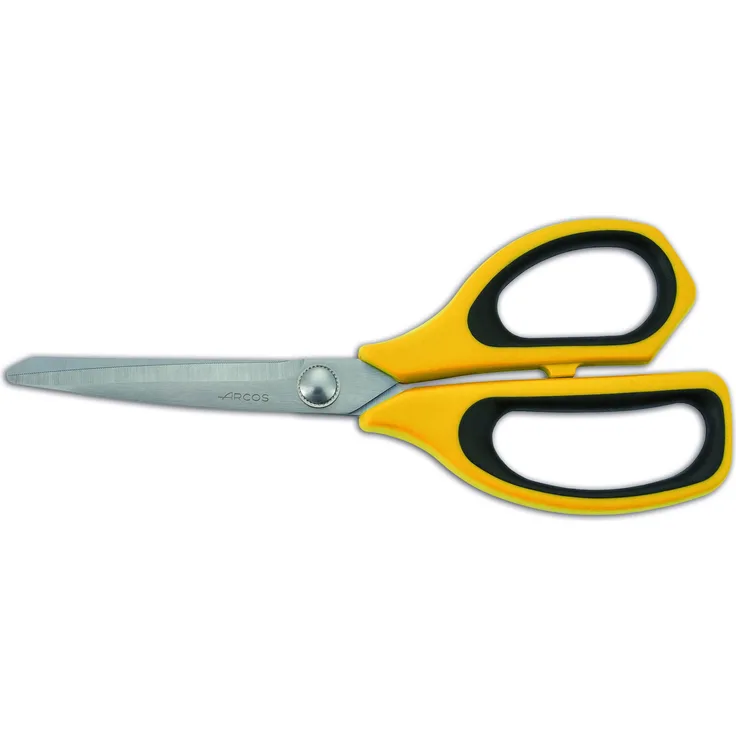 Arcos 185625 Küchenschere, Acier_inoxydable, Gelb und Schwarz, 215 mm
