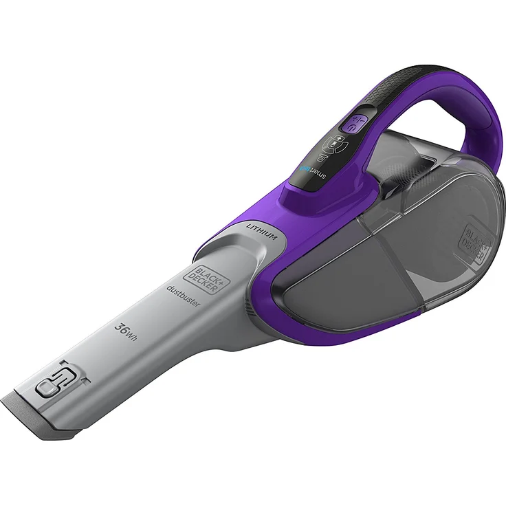 Black + Decker SVJ520BFSP Handstaubsauger, 25 min Akkubetrieb, Zyklon-Technologie, Tierhaare – Bild 3