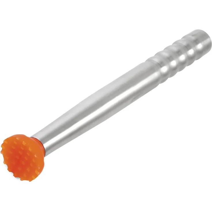Weis Caipirinha-Stössel 26 cm, Edelstahl, Silber Orange, 26 x 4 x 4 cm
