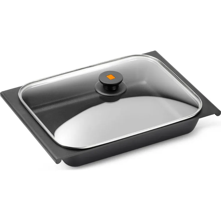 BRA Efficient Backblech Mit Deckel 41 x 29 cm Schwarz