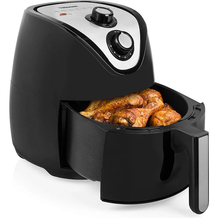 Tristar XXL Heißluftfritteuse-Crispy Fryer - 4,5 Liter Fassungsvermögen, 1500 Watt, 1 m Kabelzuleitung, 80-200 Grad, einfach zu reinigen, FR-6994 – Bild 1
