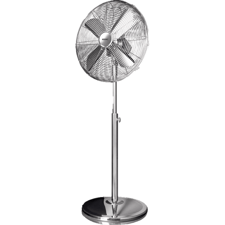 Koenic KSF 400 M Standventilator Chrom, 70 Watt