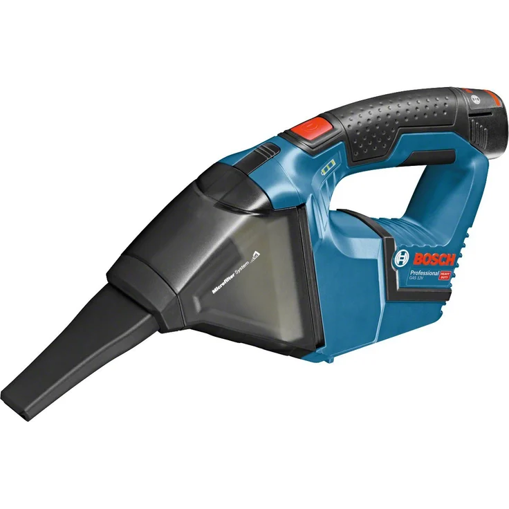 Bosch Professional 12V System Akku-Sauger GAS 12 V (Behältervolumen: 0,35 l, inkl. 2x3,0 Ah Akku + Ladegerät, in L-Boxx) – Bild 1