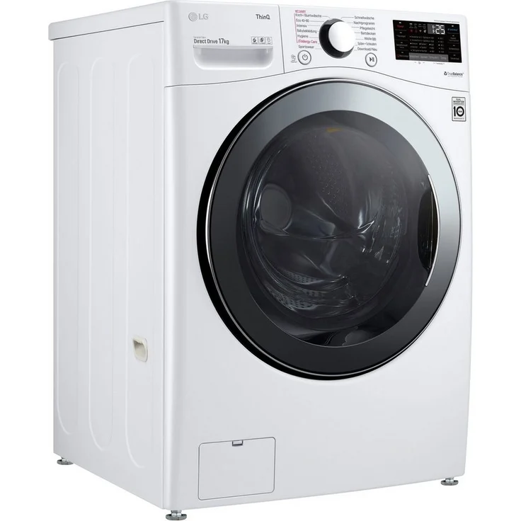 LG F11WM17TS2, Frontlader-Waschmaschine, E, Fassungsvermögen 17 kg, Standgerät, Breite 70 cm, Allergieprogramm, Knitterschutz – Bild 3