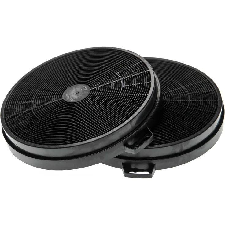 Europart vhbw 2x Filter Aktivkohlefilter passend für Siemens LC 45650 GB, LC 45650 SD, LC 45650 SG, LC 45651, LC 45651 EU Dunstabzugshaube, Kohlefasern