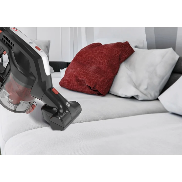 Hoover HF122RH H Free 100 HF122RH Handstaubsauger, 40 min Akkubetrieb, Zyklon-Technik, LED-Frontlicht, orange-schwarz – Bild 9
