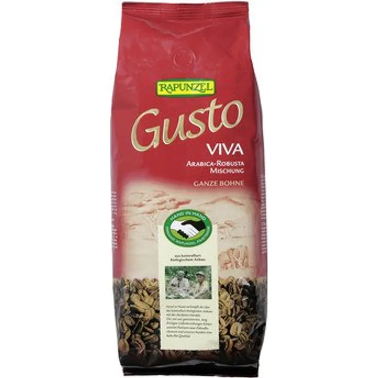 Rapunzel Bio Gusto Viva ganze Bohne 1kg
