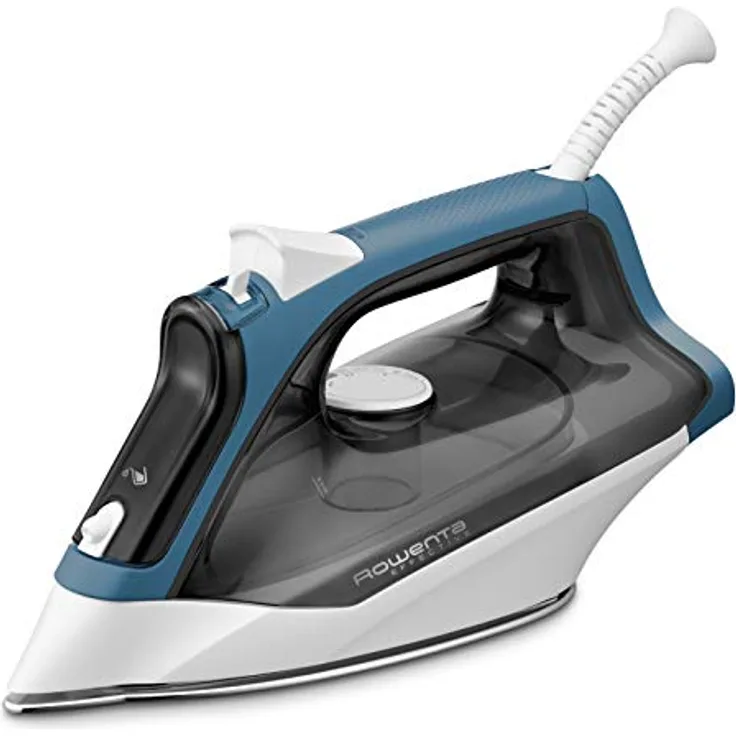 Rowenta Effective DX1550D1 Dampfbügeleisen 2200 W, Dampfstoß 110 gr-min, Dauerdampf 30 g-min, transparenter Wasserbehälter, kratzfeste Edelstahlsohle, Autosteam-Funktion