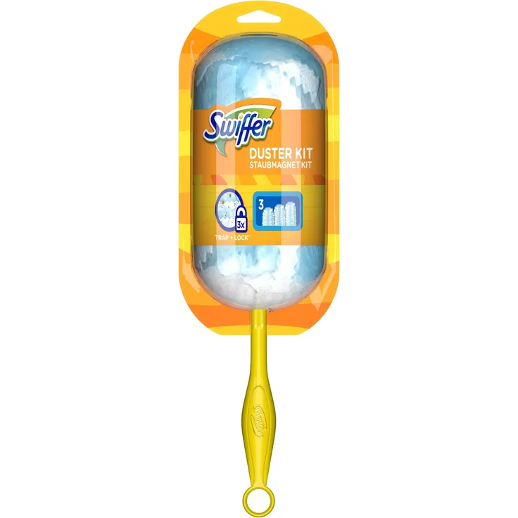 Swiffer Staubwedel Duster, Staubmagnet-Kit + 3 Aufsätze 3 Stück