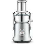 SAGE SJE830 the Nutri Juicer Cold XL Entsafter mit extragroßem Einfüllschacht, Gebürstetes Edelstahl