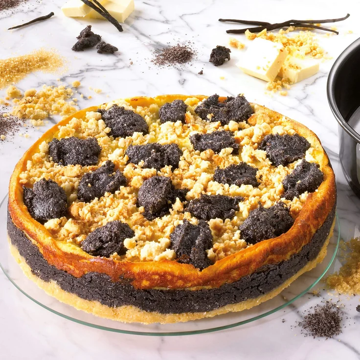 Dr. Oetker Springform Ø 26 cm, Kuchenform mit Flachboden, runde Backform aus Stahl mit Antihaftbeschichtung (Farbe: schwarz), Menge: 1 Stück – Bild 3