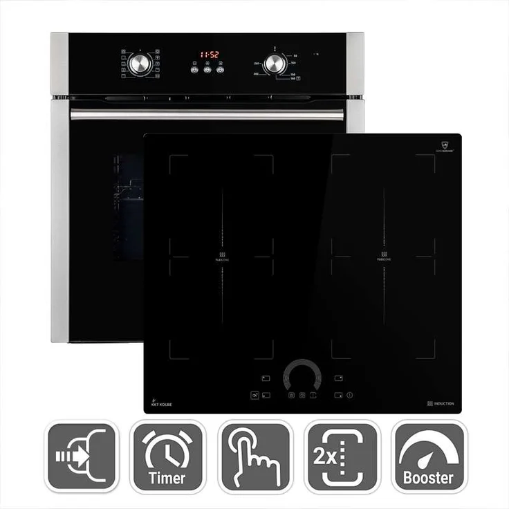 KKT Kolbe Backofen und Induktionskochfeld SET8805IH594FZ – Bild 1