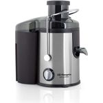 Orbegozo LI 5060 Entsafter für Gemüse und Obst, Edelstahl, breite Ã?ffnung, 65 mm, auslaufsicher, 600 W Leistung