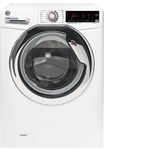 Hoover H3WS610TAMCE-1-S, Frontlader-Waschmaschine, A, Fassungsvermögen 10 kg, Standgerät, Breite 60 cm, Drehknopf, Display
