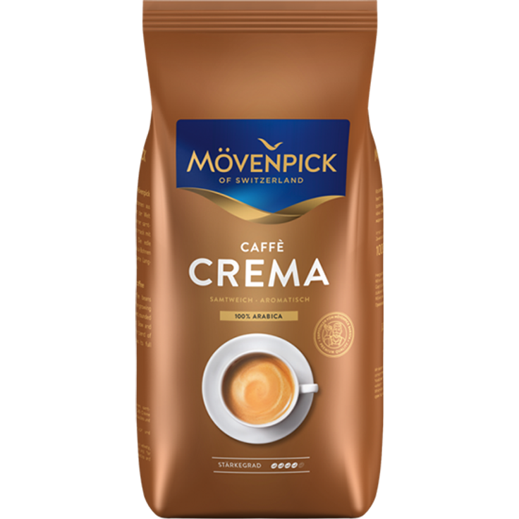 Mövenpick Caffè Crema, ganze Bohne, 1000g