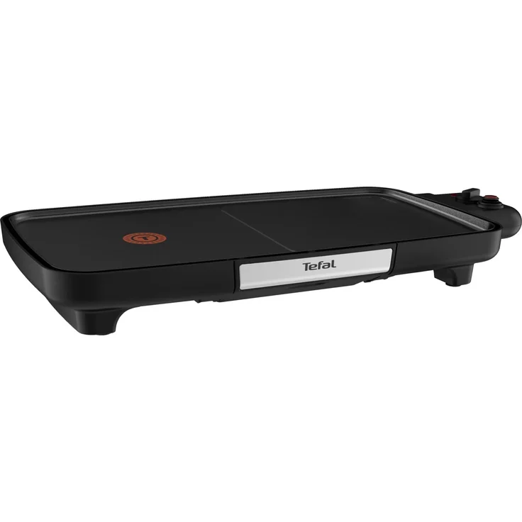 Tefal BBQ Booster CB6418 Tischgrill, antihaftbeschichtete Platte mit Thermo-Spot, 2200 Watt, schwarz – Bild 5