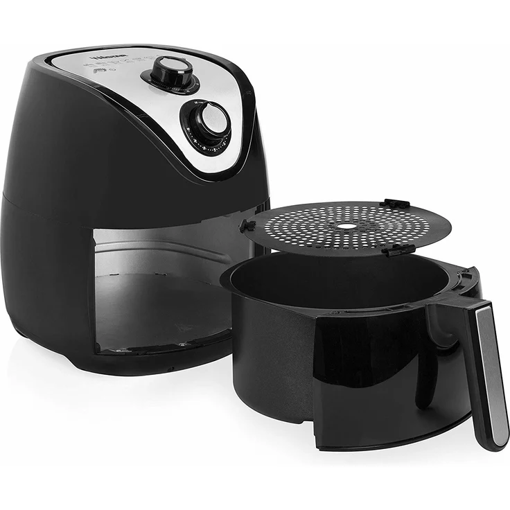 Tristar XXL Heißluftfritteuse-Crispy Fryer - 4,5 Liter Fassungsvermögen, 1500 Watt, 1 m Kabelzuleitung, 80-200 Grad, einfach zu reinigen, FR-6994 – Bild 3