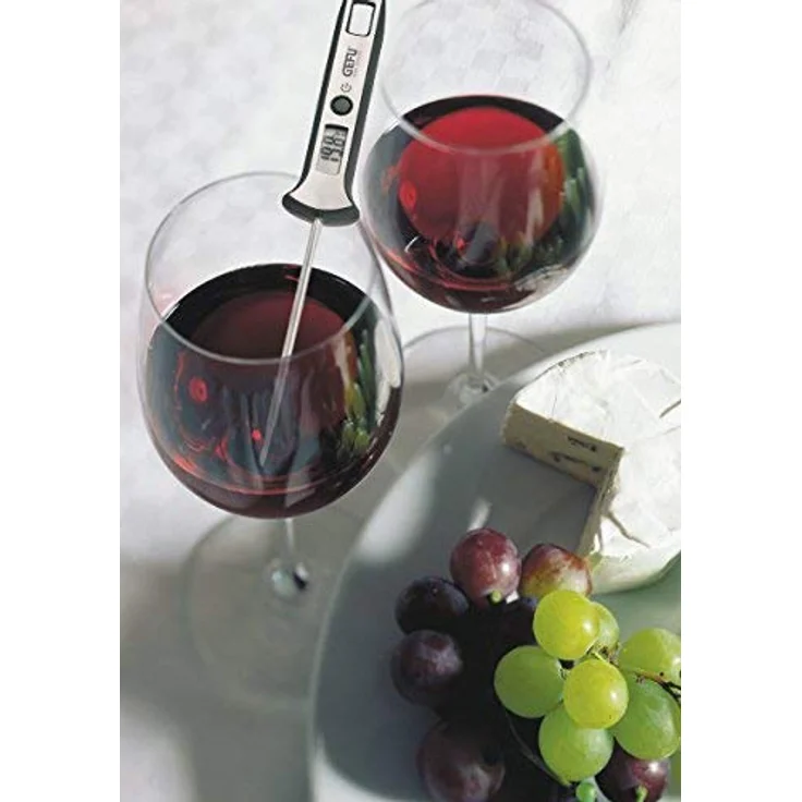 GEFU 21820 Digitales Kochthermometer SCALA - Küchenthermometer mit digitaler LCD Temperaturanzeige - Grillthermometer - Edelstahl Messfühler – Bild 3