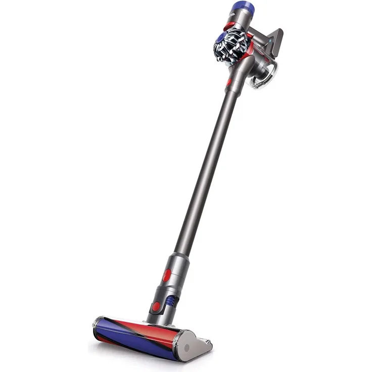 Dyson V8 Fluffy+ (248361-01) beutel- und kabelloser Handstaubsauger, 40 min Laufzeit, Wandhalterung