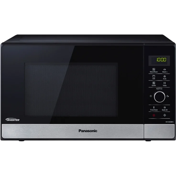 Panasonic Mikrowelle mit Grill, Schwarz, Standgerät, 23 Liter Garraum, 1000 Watt, S0408483 – Bild 1