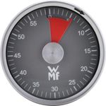 WMF Kurzzeitmesser magnetisch, Cromargan Edelstahl, Eieruhr mit 60 Minuten, Restzeitanzeige, akustischer Alarm