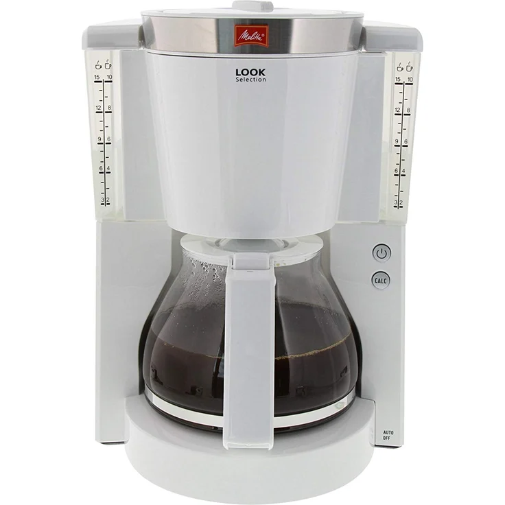 Melitta 1011-04 Look Selection Kaffeefiltermaschine -Aromaselector -Glaskanne weiß – Bild 6