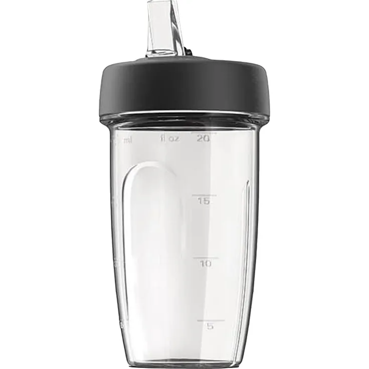 Kenwood KAH740PL Blend Xtract Sport Mixer (Smoothies, Säfte, Milchshakes, Küchenmaschinen Zubehör, Geeignet für alle Chef und kMix Küchenmaschinen. 2 x 0,6 L Trinkbecher)