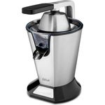 Ufesa EX4950 ? Zitruspresse elektrisch, Saftpresse mit Hebelarm, 600 W, Anti-Splash,Edelstahlfilter, Edelstahl