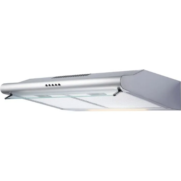 PKM UBH3001X, Motorhaube, Standard, Breite: 60 cm, Tiefe: 50 cm, Absaugung und Rückführung (mit zusätzlichem Rückführungsset), rostfreier Edelstahl