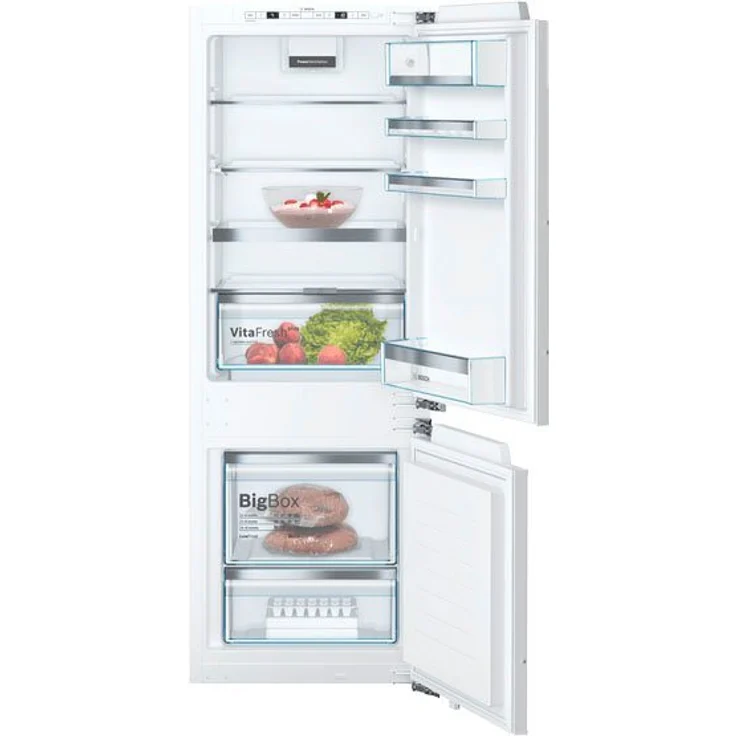 Bosch KIS77ADD0 Kühl-Gefrierkombination, Einbau, weiß, LED, Schnellkühlen und -gefrieren, VitaFresh Plus, Breite 56 cm, Energieklasse D – Bild 5