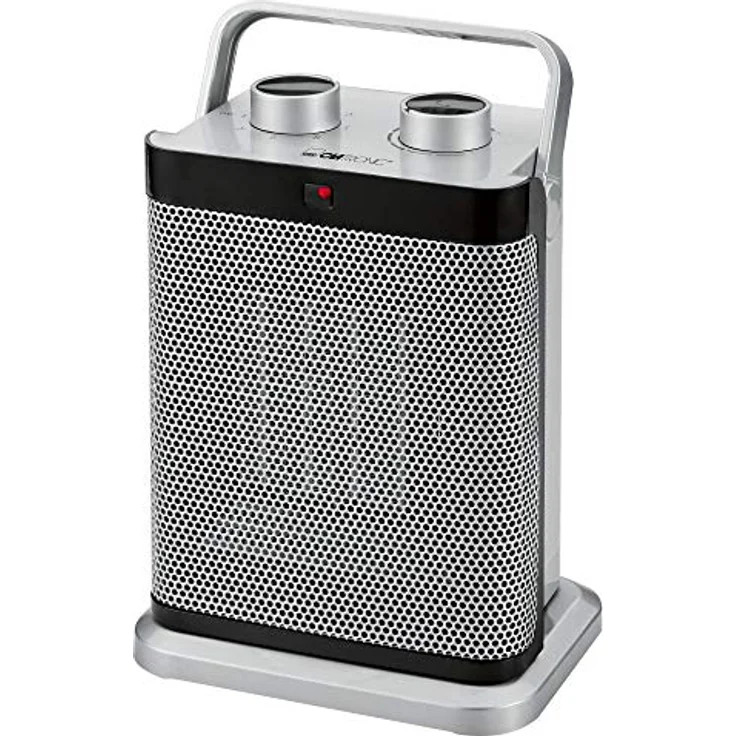 Clatronic HL 3631 Keramik-Heizlüfter, 7-Stufen-Schalter, stufenlos regelbarer Thermostat, 1000-1500 W, Heizlüfter – Bild 1