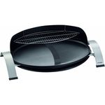 Cloer 6589 Tischgrill, 56 x 41,5 cm, Grillplatte glatt und geriffelt, 2300 Watt